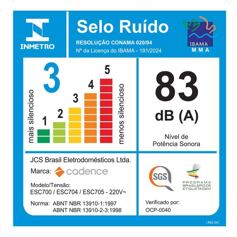 Escova Secadora Cadence Diva 4 Em 1 110V - 8
