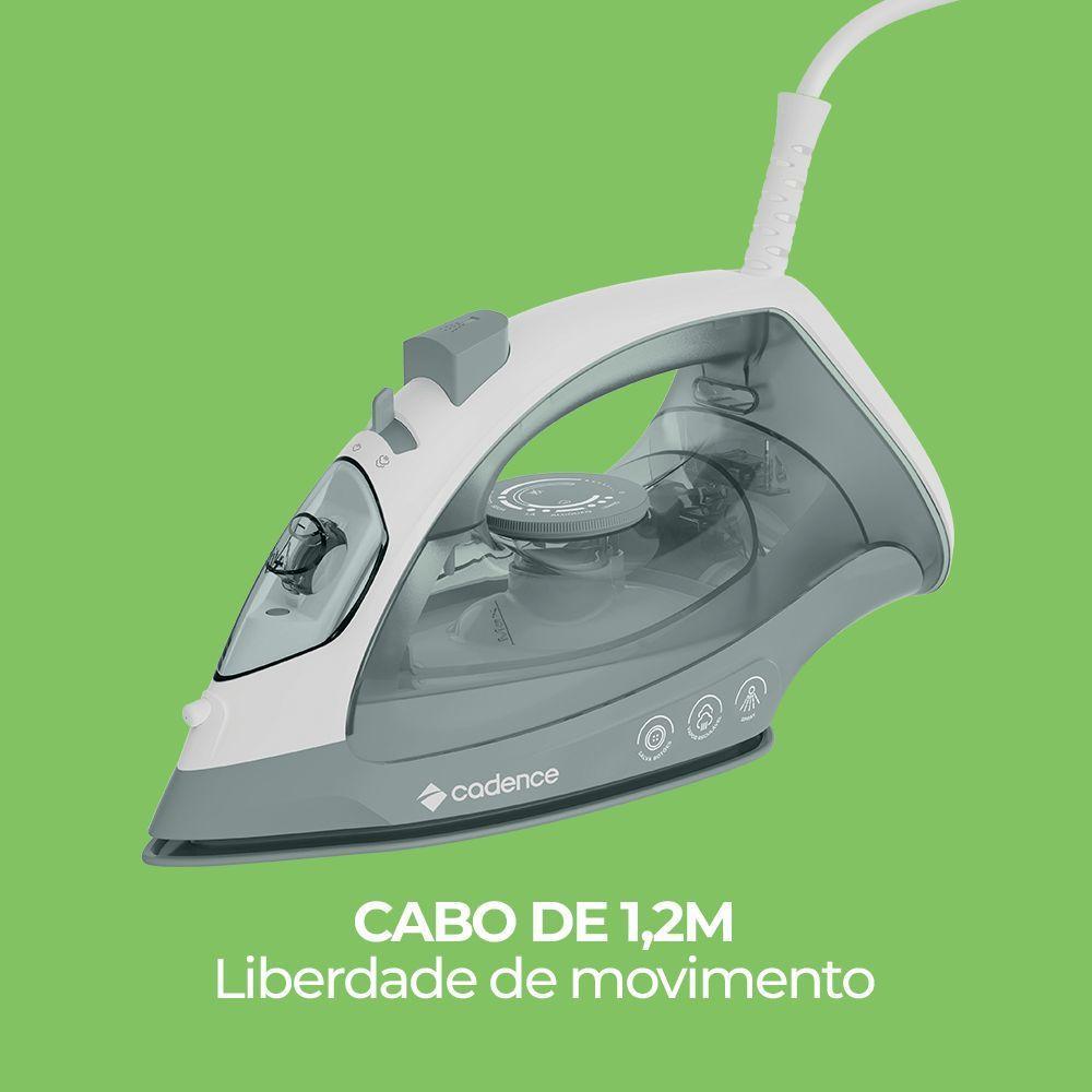 Ferro De Passar Cadence 2 Em 1 Cinza 220V - 9