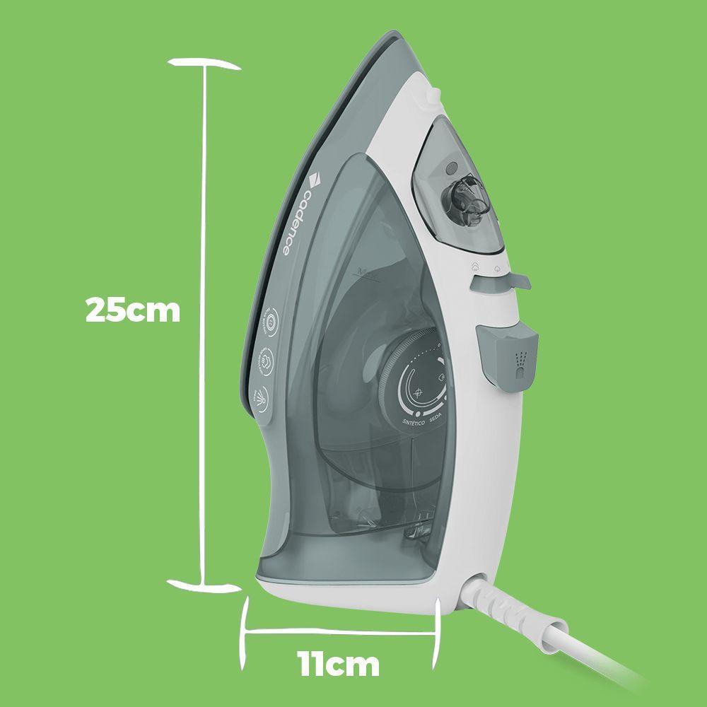 Ferro De Passar Cadence 2 Em 1 Cinza 220V - 10