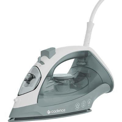 Ferro de Passar a Seco e a Vapor Cadence IRO215 Base Antiaderente Cinza 220V