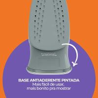 Ferro De Passar Cadence 2 Em 1 Cinza 220V