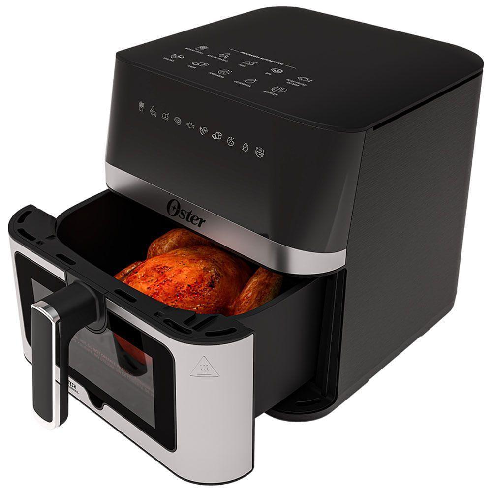 Fritadeira Oster Inox Diamondtech 7,5L Com Visor Transparente 110V - 7