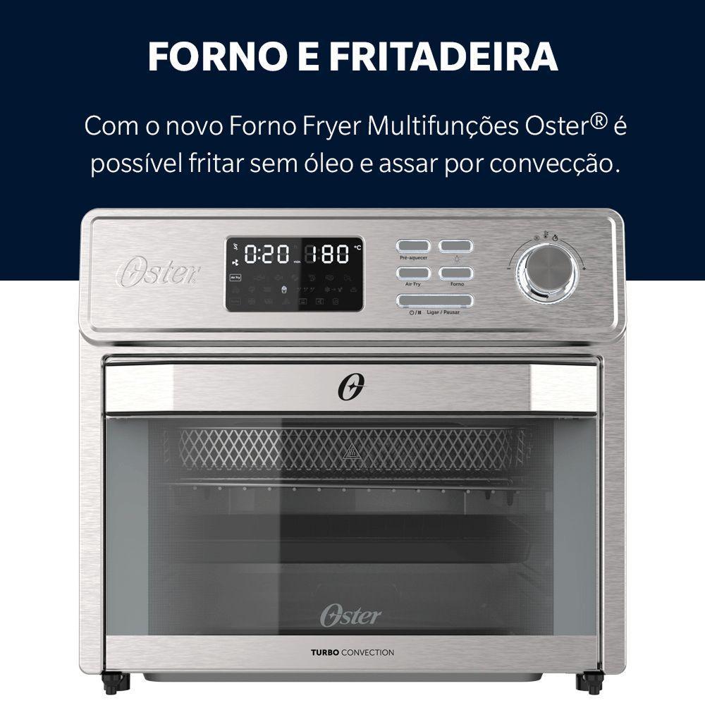 Forno E Fryer 25L Oster Multifunções 10 Em 1 220V - 6