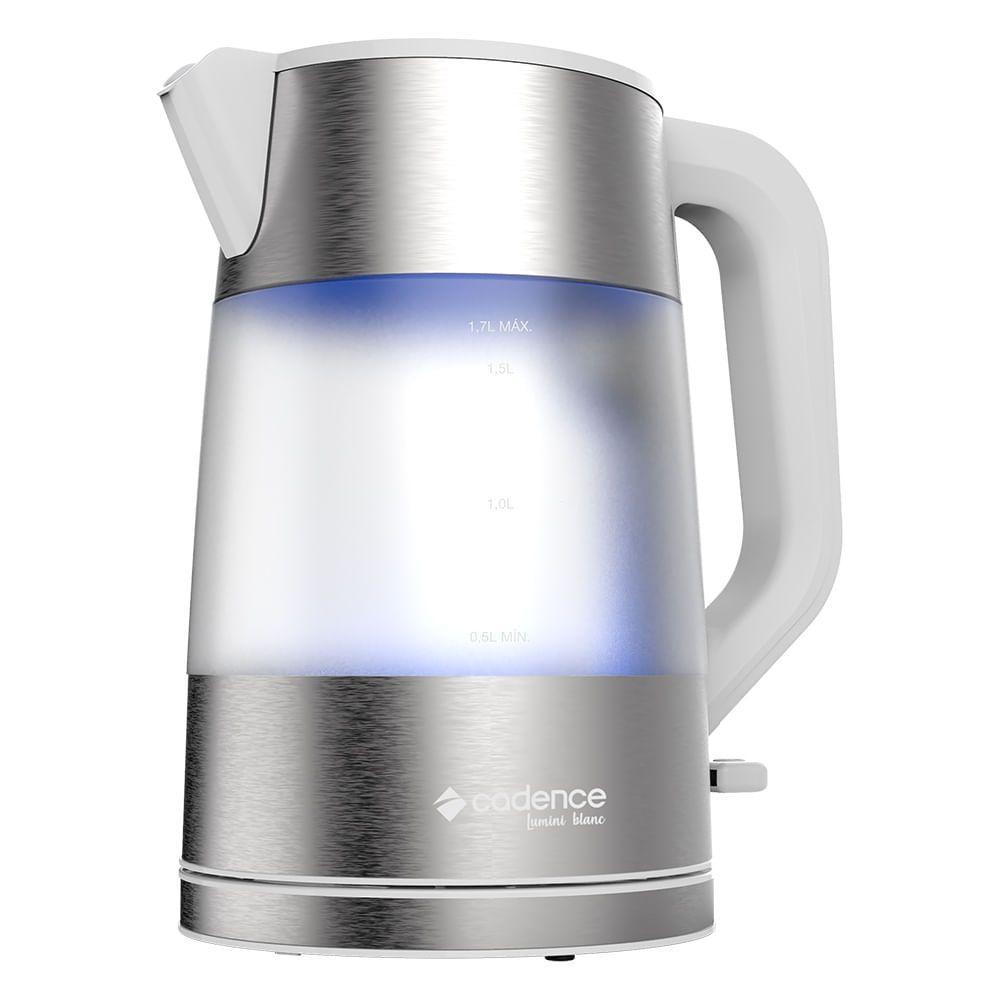 Chaleira Elétrica Cadence Lumini Blanc 1,7L 220V - 1