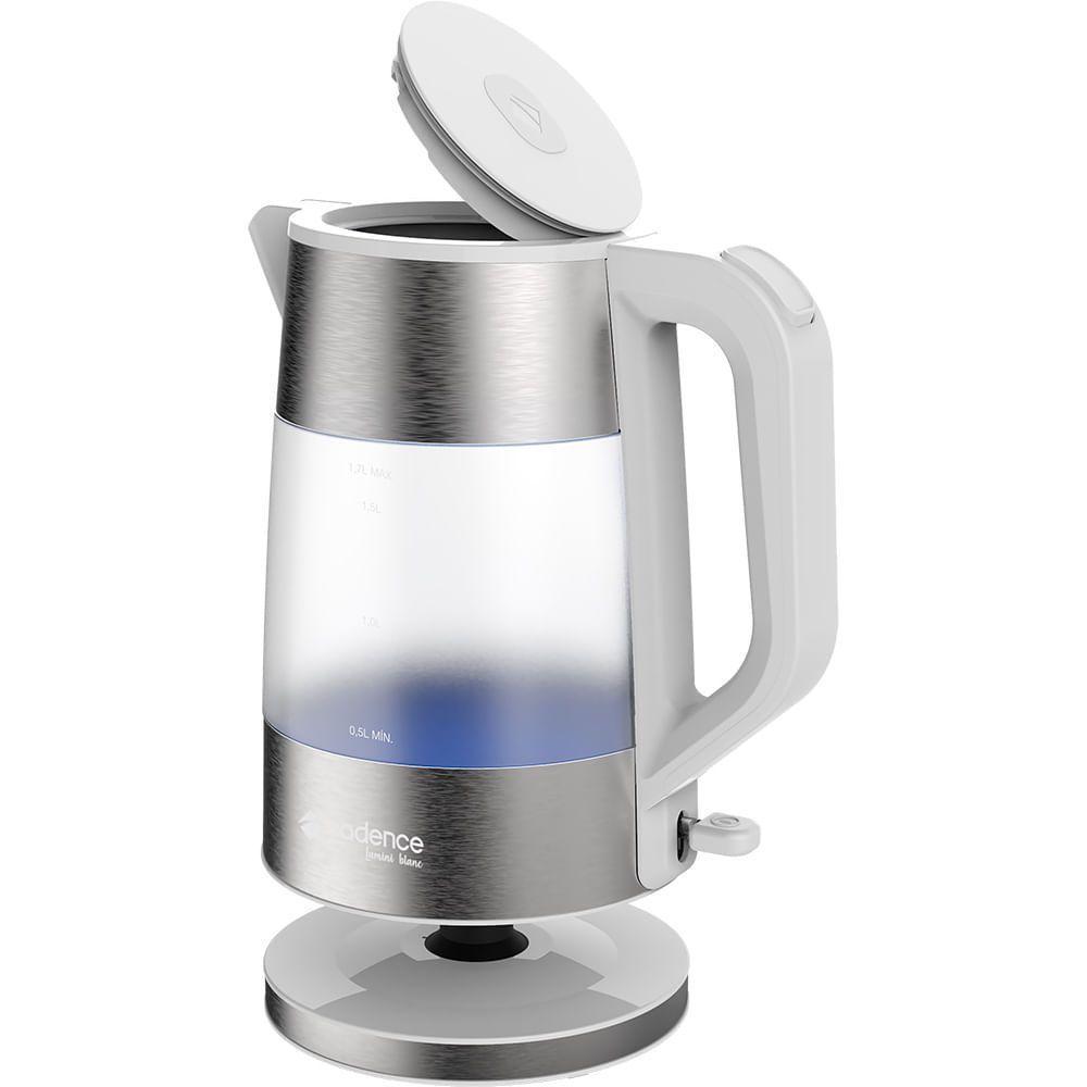 Chaleira Elétrica Cadence Lumini Blanc 1,7L 220V - 4