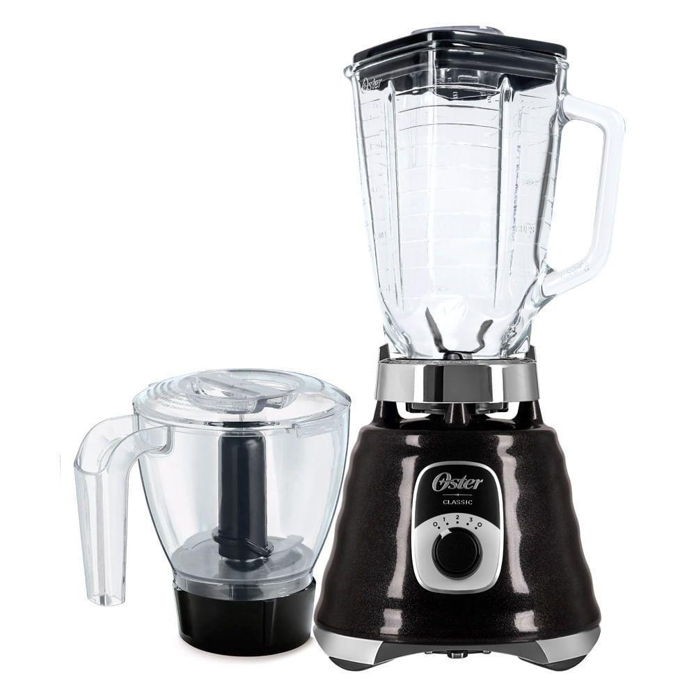 Kit Oster New Osterizer Liquidificador E Base Processadora Black 220V - 1