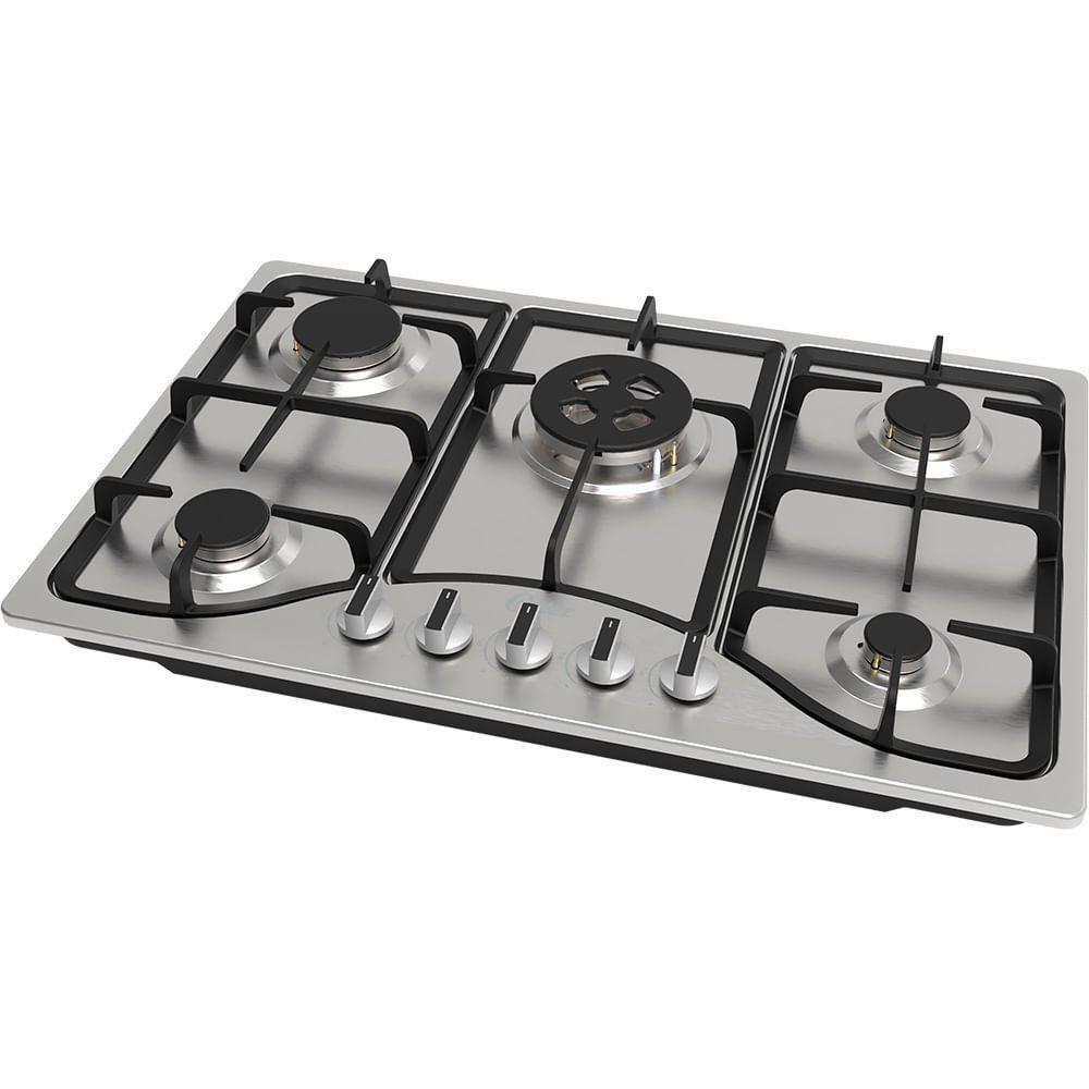Cooktop A Gás Inox 5 Bocas Oster Semiprofissional Bivolt - 4