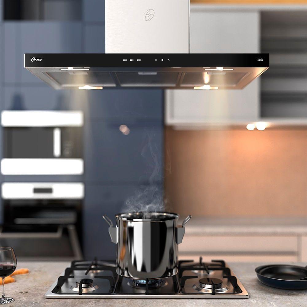 Cooktop A Gás Inox 5 Bocas Oster Semiprofissional Bivolt - 6