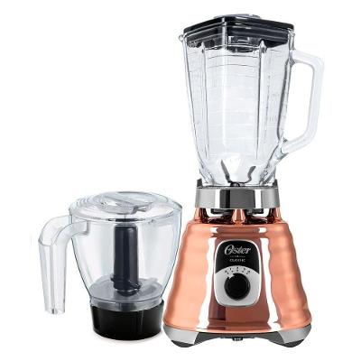Kit Liquidificador e Base Processadora Oster New Osterizer Cobre Vidro 1,25L 110V