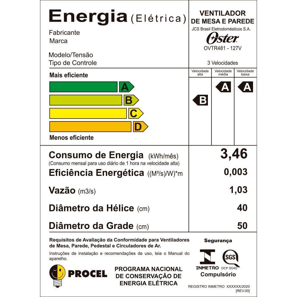 Ventilador Oster Power Fresh 2 Em 1 110V - 4