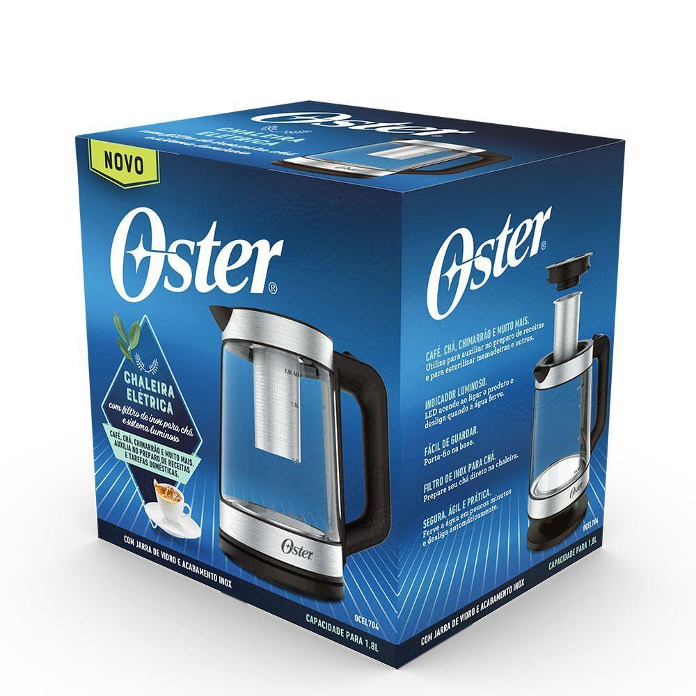Chaleira Elétrica Oster Tea Com Infusor De Chá 1,8L 110V - 7