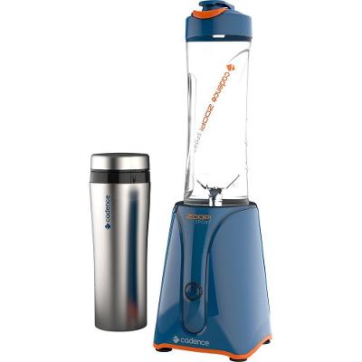Blender Cadence Zoop Sport BLD750 600W Inox 0,5L com Jarra Plástica e Inox 110V