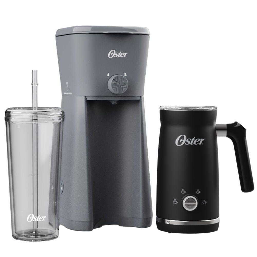 Kit Café Gelado Cafeteira Iced Coffee E Espumador De Leite Elétrico 220V - 1