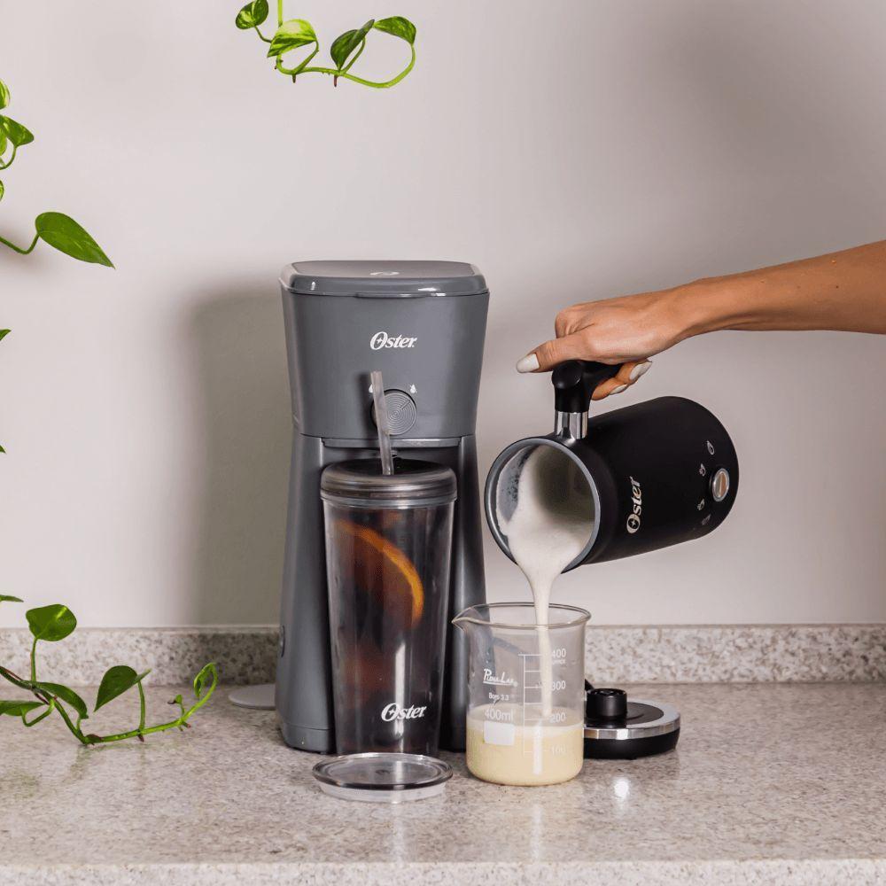 Kit Café Gelado Cafeteira Iced Coffee E Espumador De Leite Elétrico 220V - 3