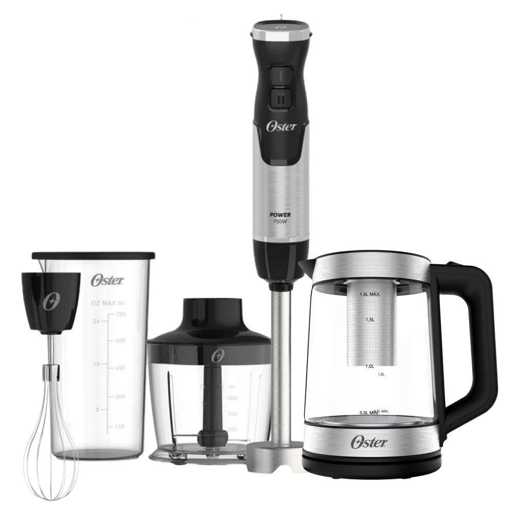 Kit Mixer Power 3 Em 1 E Chaleira Tea Com Infusor 1,8L Oster 110V - 1