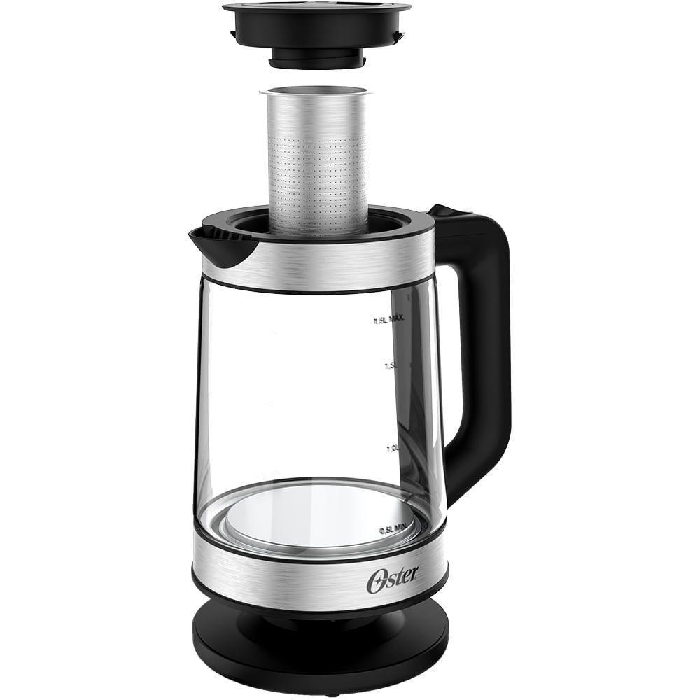 Kit Espresso Oster - Cafeteira Double E Chaleira Tea 1,8L 110V - 7