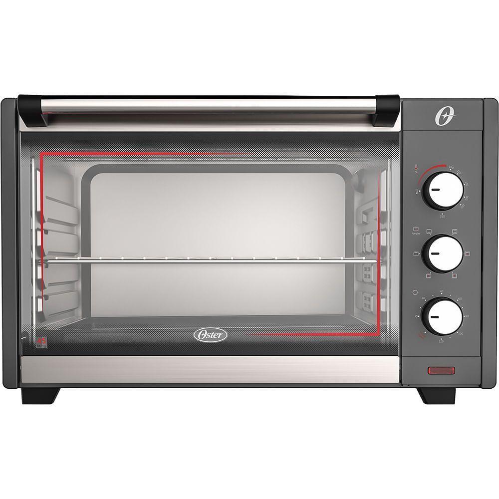 Forno Elétrico Oster 45L Grafite 220V - 1