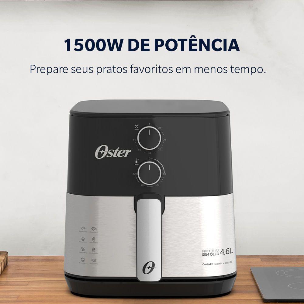 Fritadeira Oster Inox Compact 4,6L 110V - 6