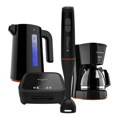 Kit Completo Cadence Cozinha Black Contrast III 220V