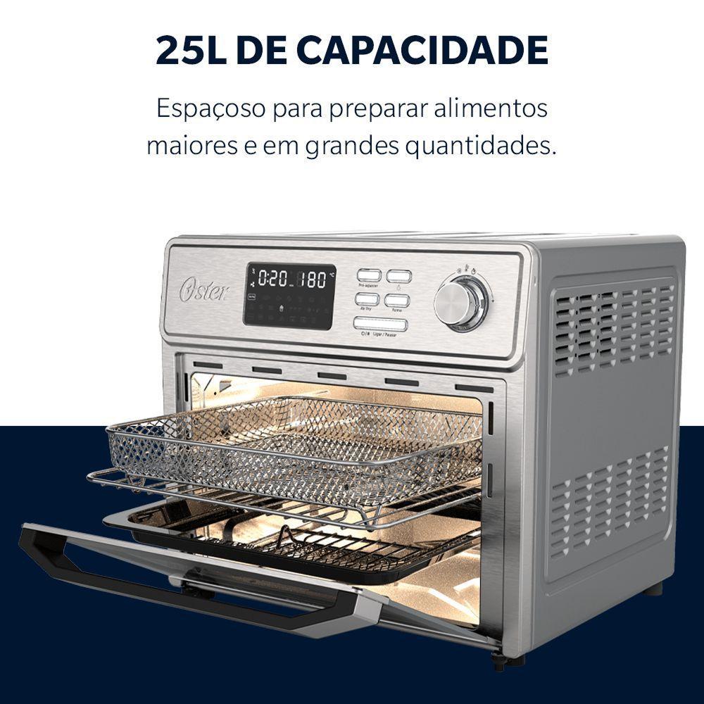 Forno E Fryer 25L Oster Multifunções 10 Em 1 110V - 2