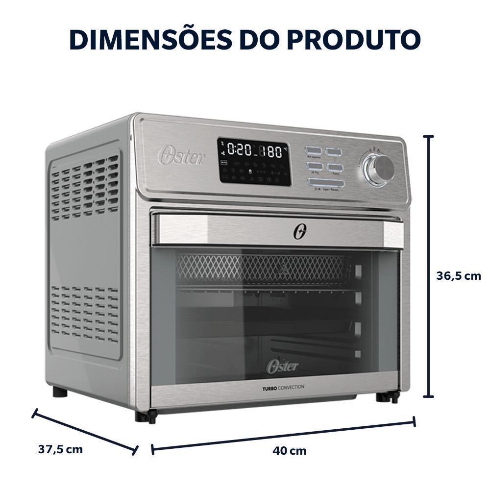 Forno E Fryer 25L Oster Multifunções 10 Em 1 110V - 9