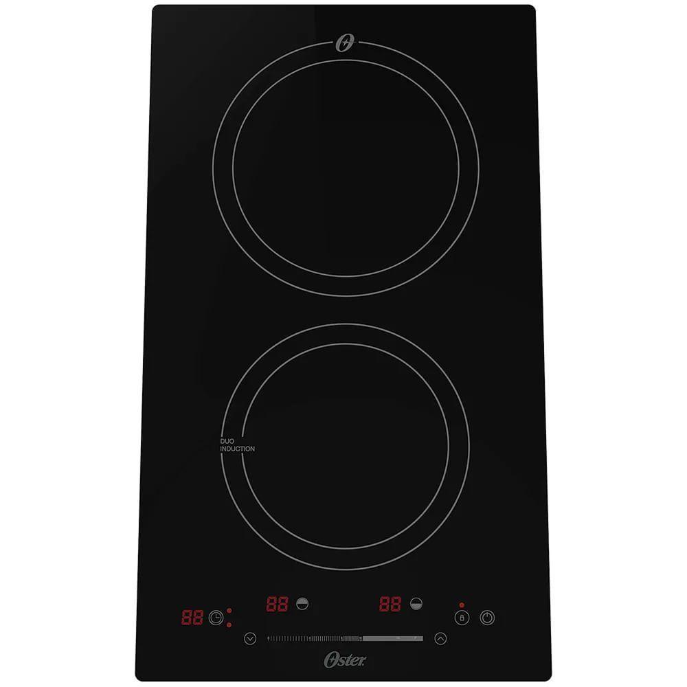Cooktop De Indução 2 Bocas Oster Touch Screen 2 Em 1 110V - 1