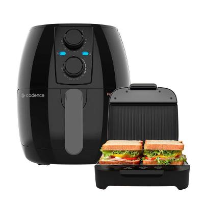 Kit Click Cadence - Sanduicheira E Fritadeira 220V