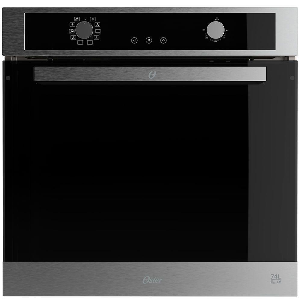 Forno De Embutir Elétrico Oster Semi Digital Black Inox 74L 220V - 1