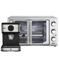 Kit Cafeteira Espresso Double E Forno e Fritadeira 42L French Door Oster 220V - 1