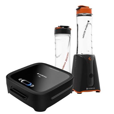 Kit Sanduicheira e Blender Cadence Kit Click 600W Preto 220V