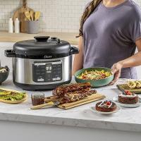 Panela De Pressão Elétrica Multifunções 5,7L Oster 110V - 10