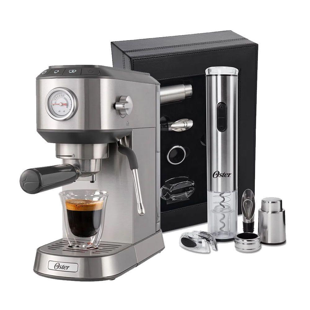 Kit Cafeteira Espresso Compacta E Kit Vinho Oster 220V - 1