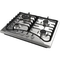 Cooktop A Gás Inox 4 Bocas Oster Semiprofissional Bivolt