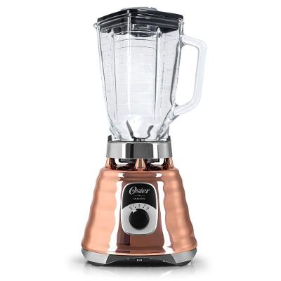 Liquidificador Oster New Osterizer Clássico 700W 1,25L Jarra de Vidro Cobre 6 Velocidades 110V