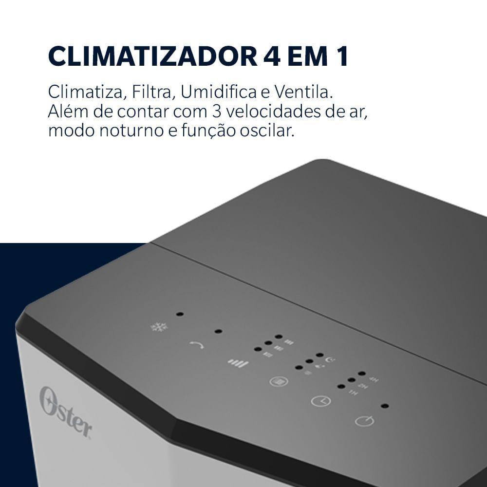 Climatizador De Ar Oster Portátil 4 Em 1 5,3L 220V - 4