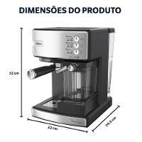 Cafeteira Espresso Oster Nova Primalatte Inox 110V - 8