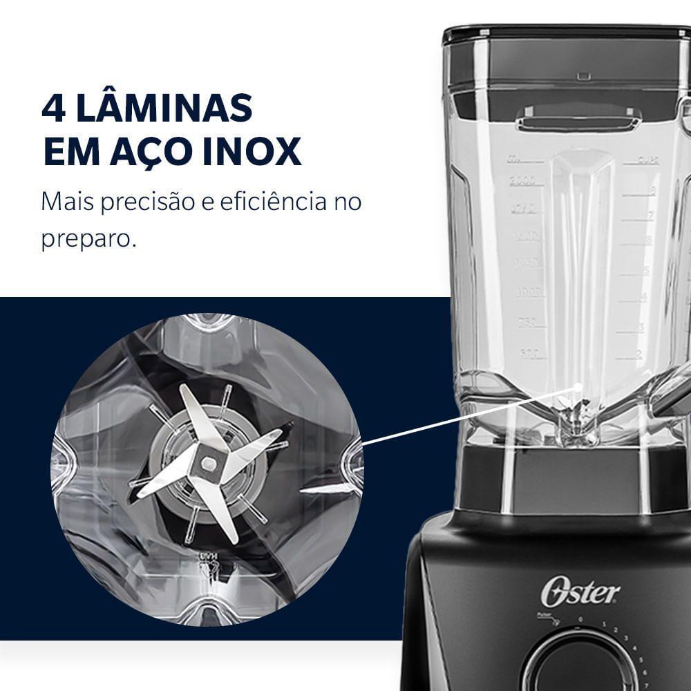 Liquidificador Oster 1400 Full Preto 3,2L 220V - 4