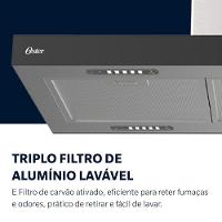Coifa De Ilha Oster Inox Touch Control 90cm 110V - 2
