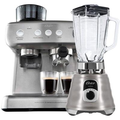 Kit Cafeteira Espresso Xpert Perfect Brew e Liquidificador New Osterizer Clássico 110V Oster