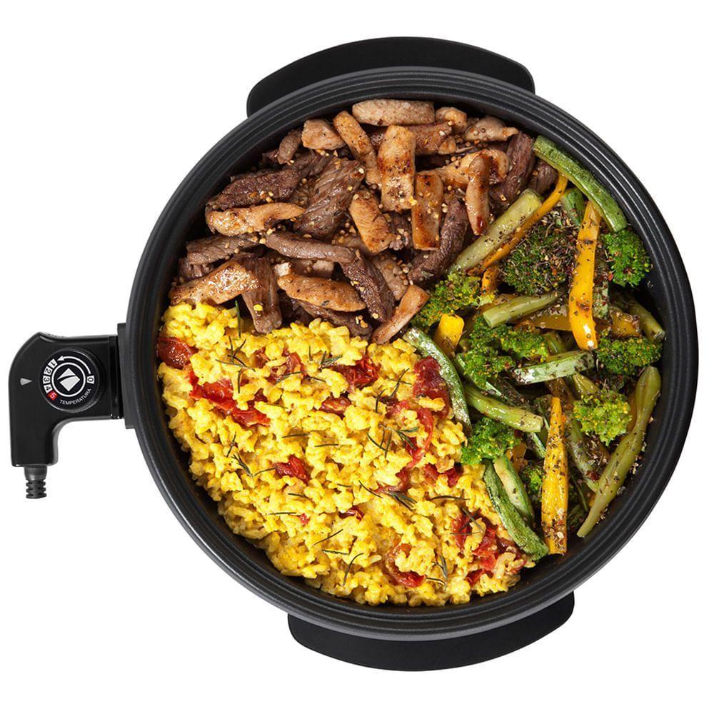 Panela Elétrica Cadence Multifuncional Rouge 220V - 5