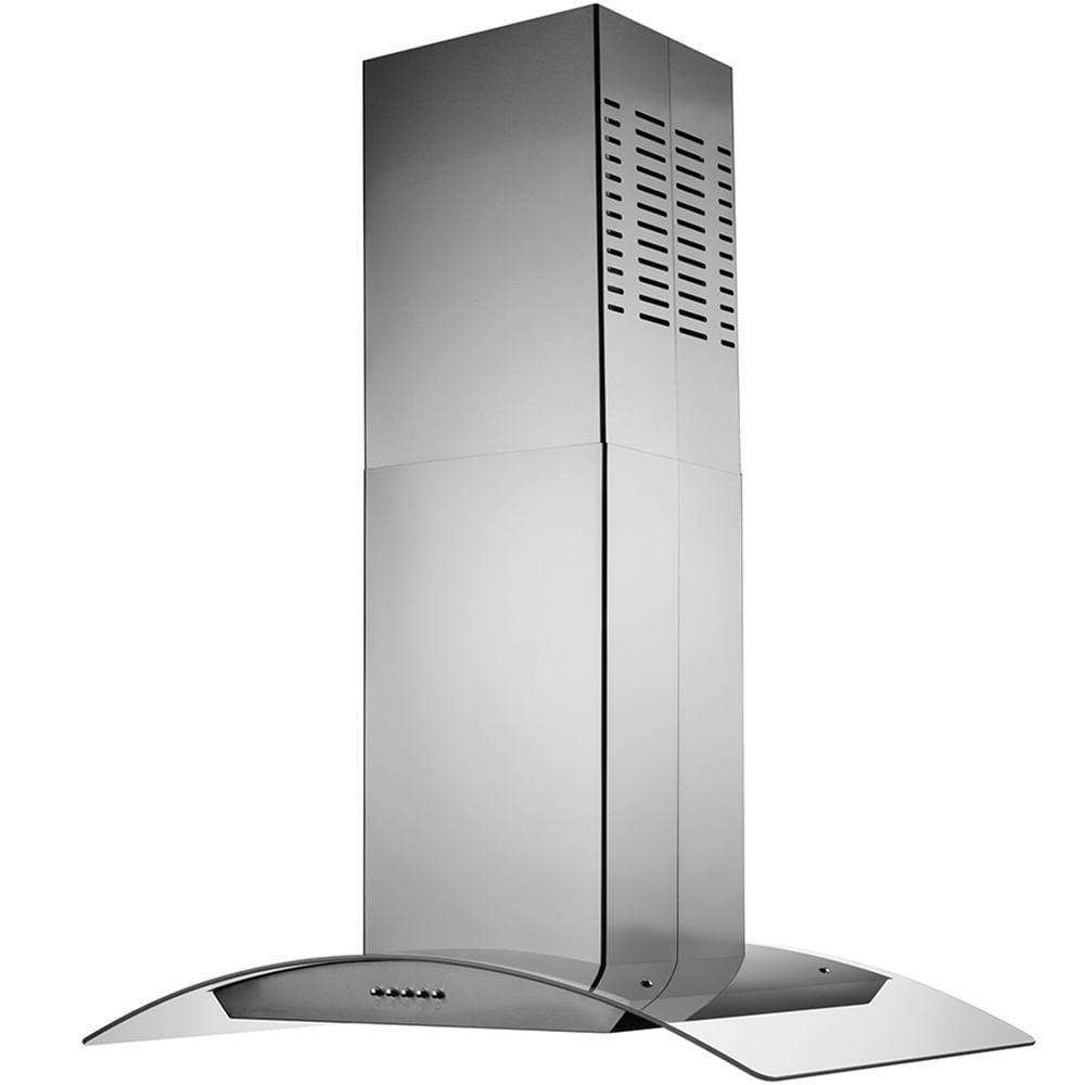 Coifa De Ilha Cadence Gourmet Vidro Curvo 90cm 110V - 2