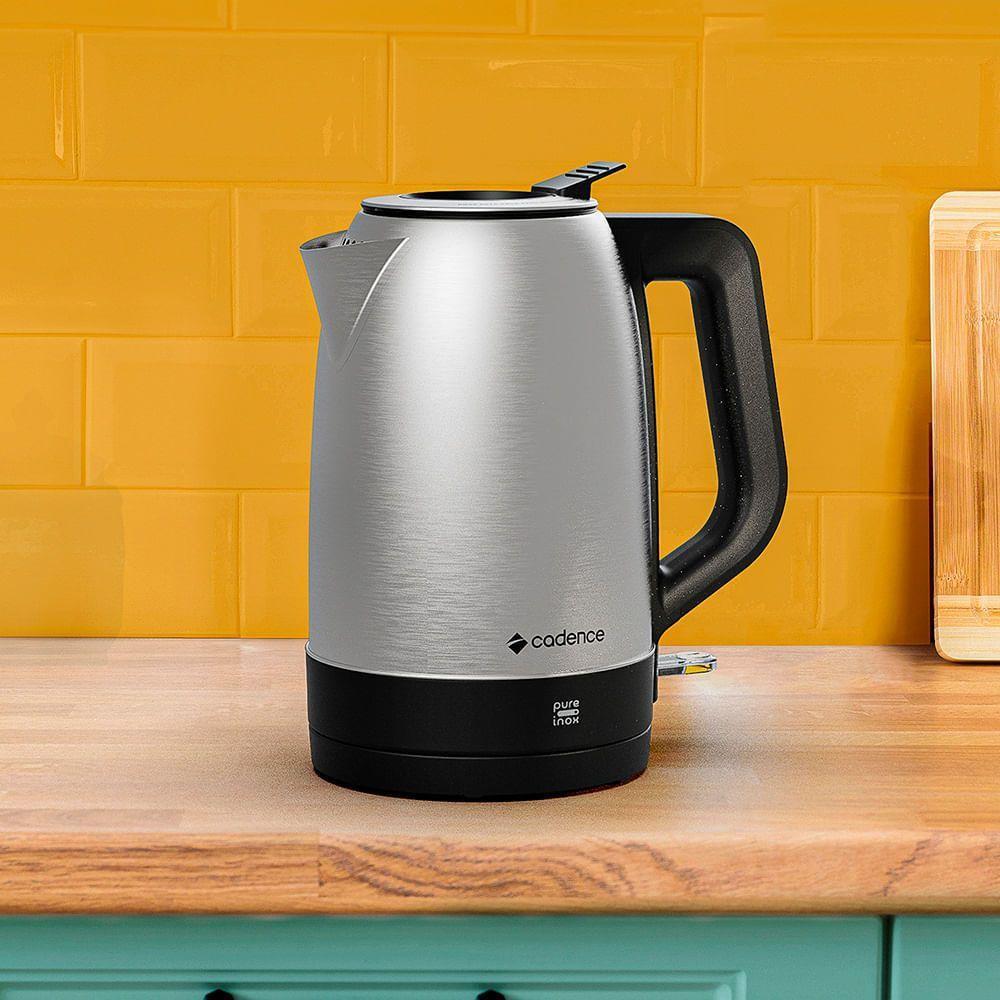Chaleira Elétrica Cadence Pure 1,7L Inox 110V - 3