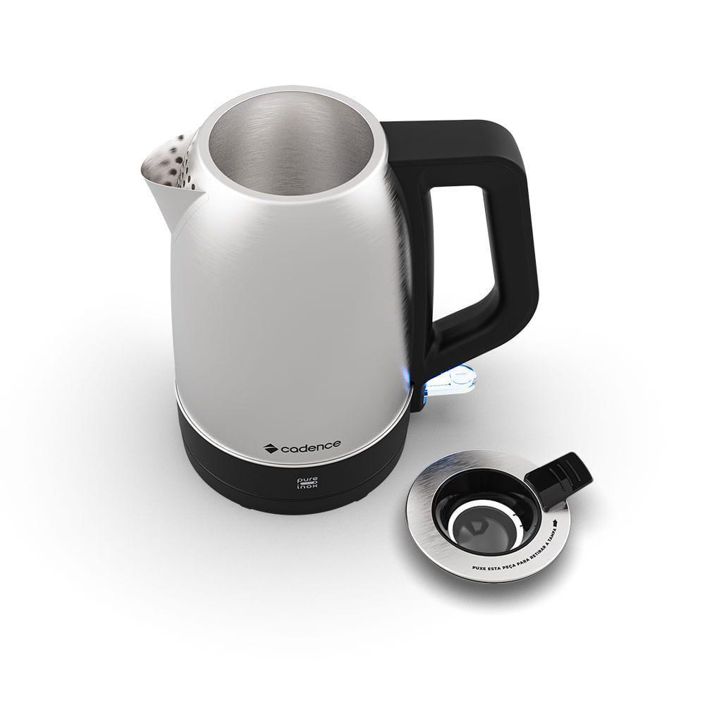 Chaleira Elétrica Cadence Pure 1,7L Inox 110V - 5