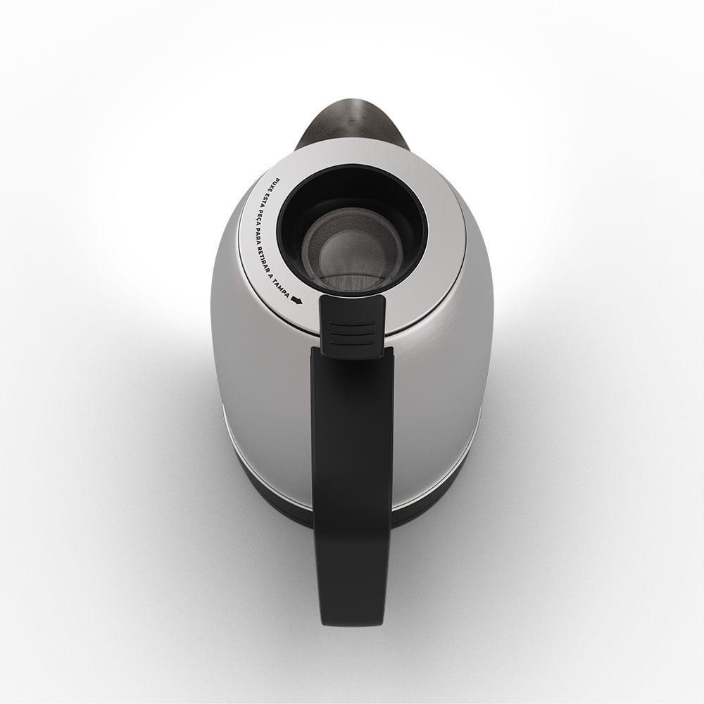 Chaleira Elétrica Cadence Pure 1,7L Inox 110V - 8