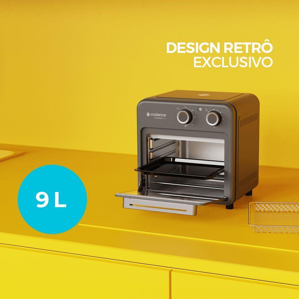 Fritadeira 9L Cadence Classicook Forno E Fryer 2 Em 1 110V - 8