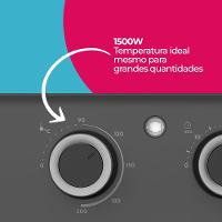 Fritadeira 9L Cadence Classicook Forno E Fryer 2 Em 1 110V