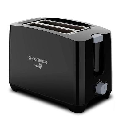 Torradeira Elétrica Croc! TOR200 750W 220V para 2 Fatias com 7 Níveis Preto Cadence