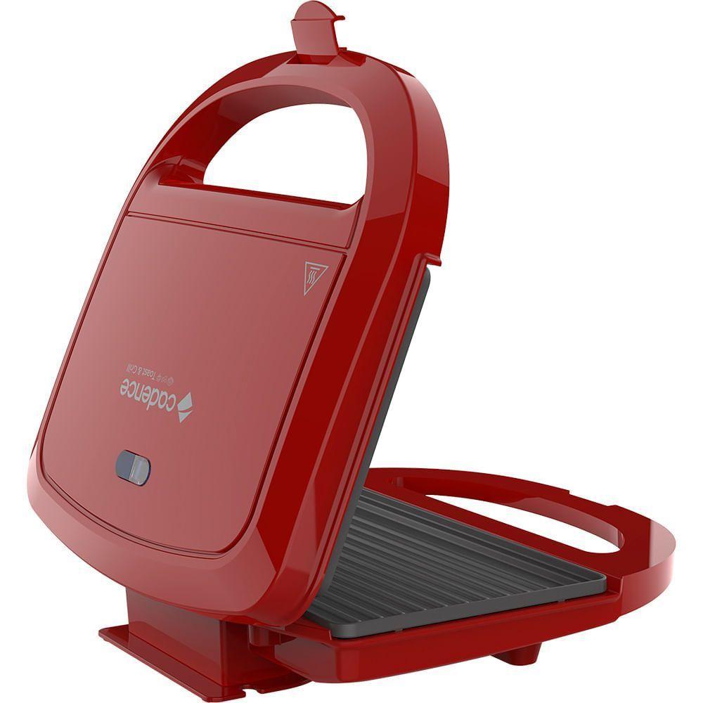 Sanduicheira Cadence Toast & Grill Vermelha 220V - 2