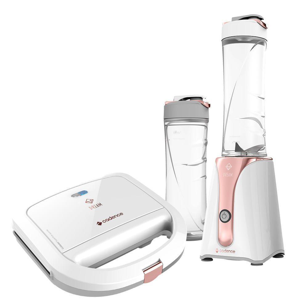 Kit Cadence Dream Rosé Gold - Blender E Sanduicheira 110V - 1
