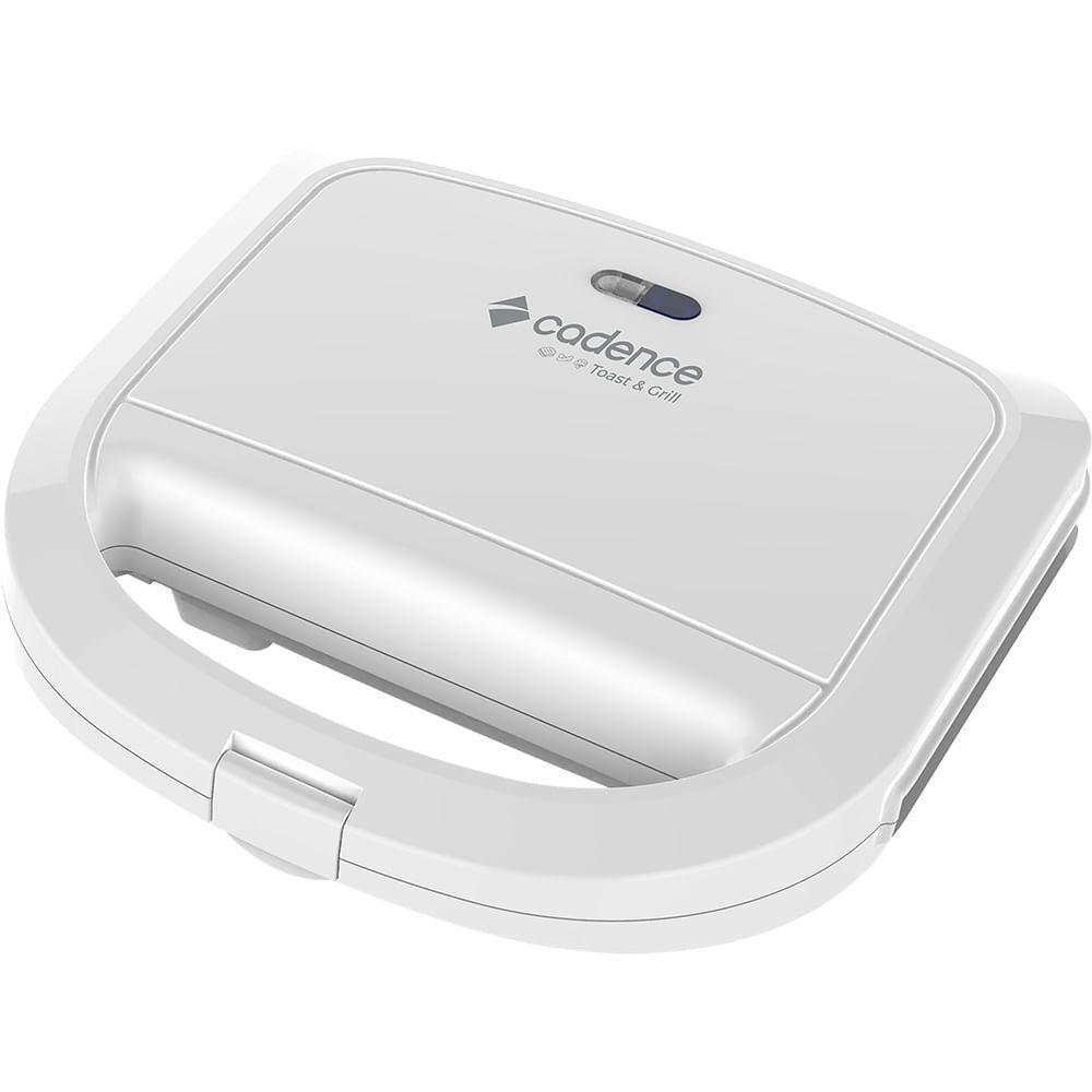 Sanduicheira Elétrica Cadence Toast & Grill Branca 110V - 2